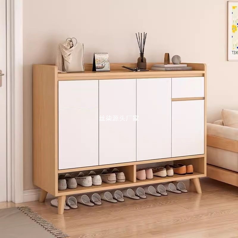 Шкаф для обуви с дверцей, дышащий, настенный, многофункциональный, прочный и долговечный, для хранения в общежитии