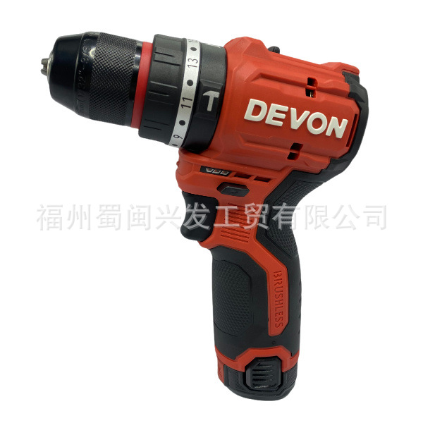 Dayou 12V Electric Drill 5208/5209 Impact Electric Drill Small Steel Cannon Brushless Lithium Battery Multi-Function Rechargeable Electric Drill