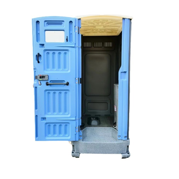 Plastic assembly mobile toilet toilet integrated toilet large capacity manure box toilet outlet temporary toilet