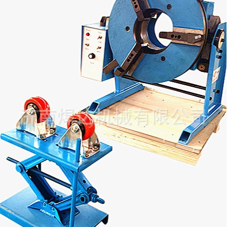 100kg through hole 170mm welding positioner with 400 Chuck/welding rotary table/perforated welding turntable