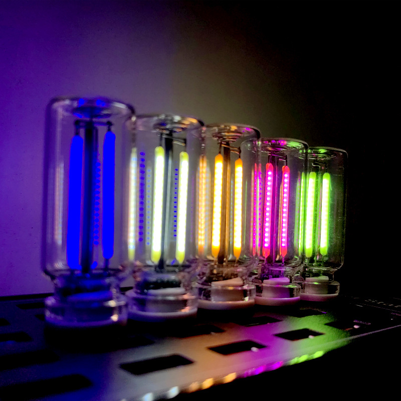 Cross-border new usb night light touch bedside car atmosphere light ceramic LED glass bottle romantic mini