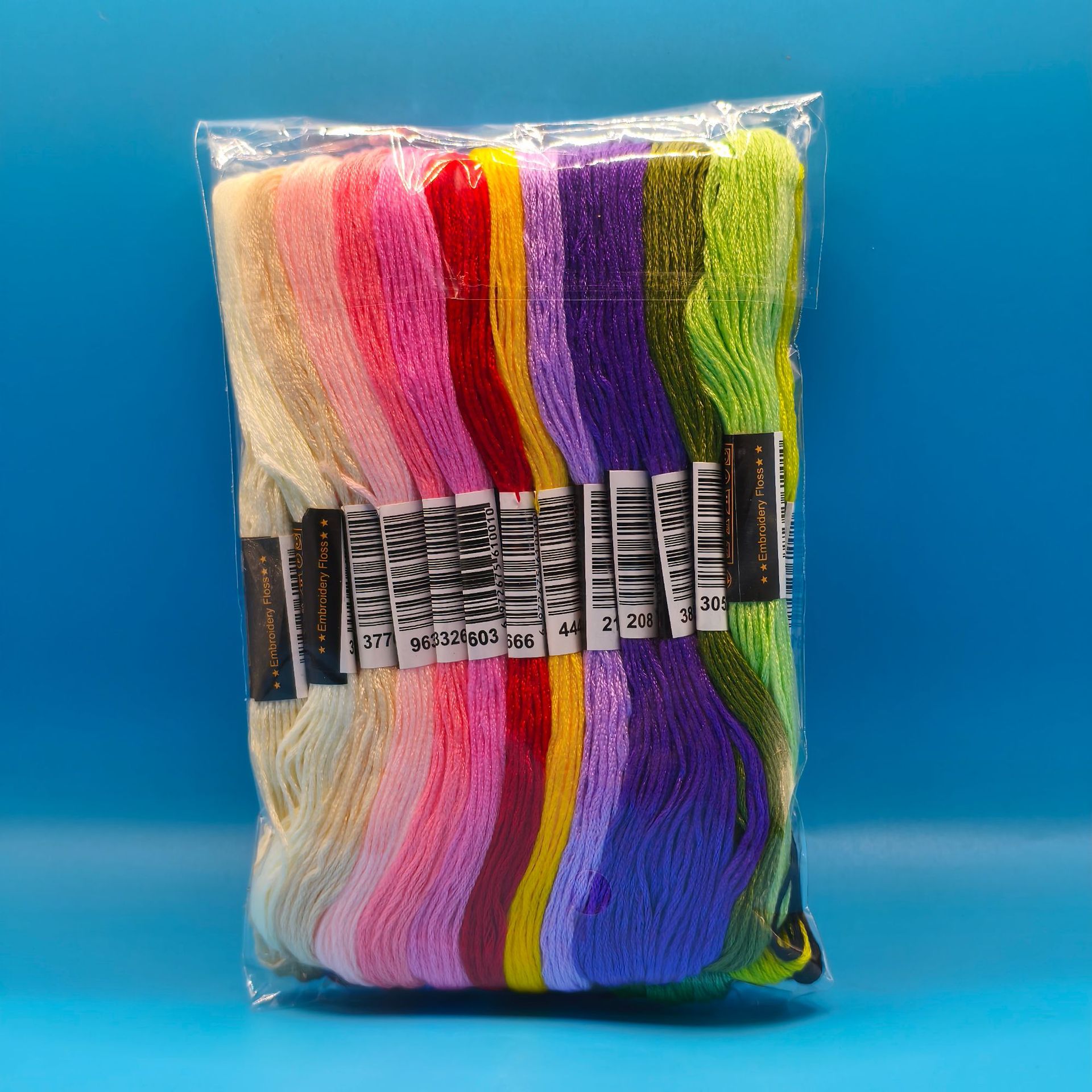 200 color 100 color 50 color cross embroidery thread embroidery thread 6 strands 8 meter branch diy embroidery tool material suit batch