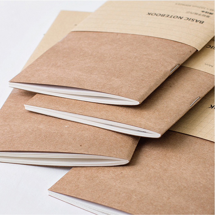 Paper and ink life notebook travel series TN hand book replacement core basic kraft paper hand book month plan book