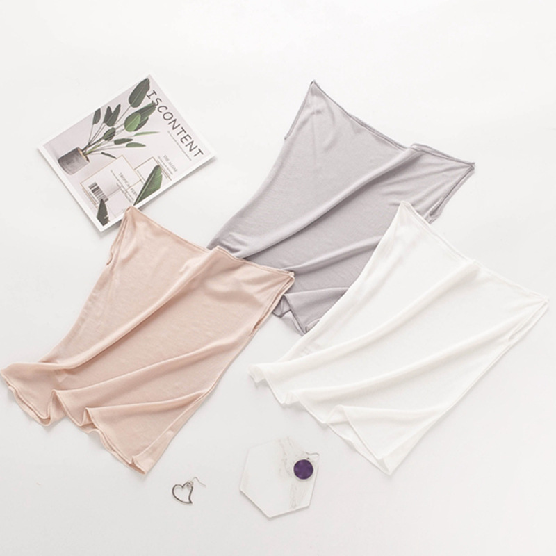 Yuyue Summer Mulberry Silk Sunscreen Half-Hiding Face Neck Veil Silk Lightweight Breathable Sunshade Pullover Face Mask