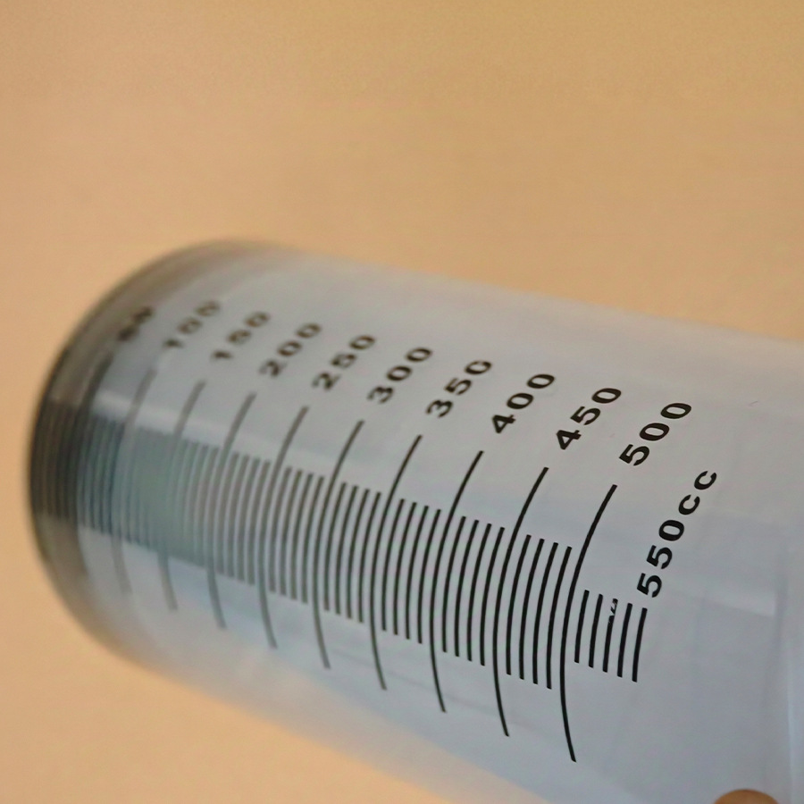 Cross-border large-capacity syringe syringe flusher without needle 550ml syringe