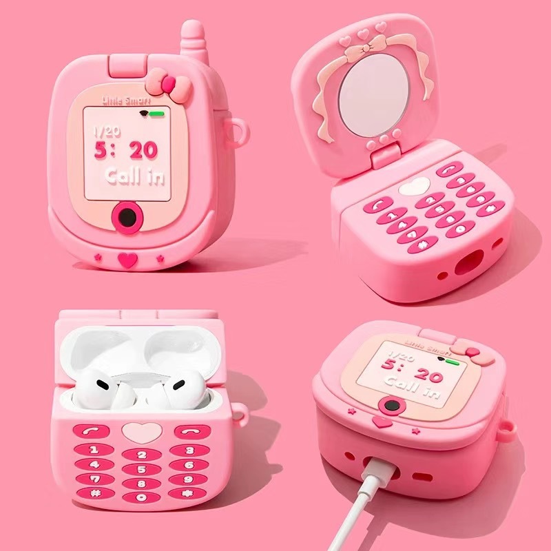 Apple Wireless Bluetooth Headset Case airpodspro Big Brother Purple Cartoon 12 Generation Applicable 34 Headset