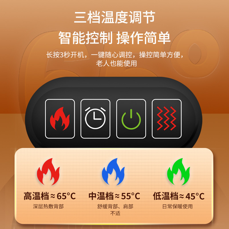 Electric Heating Shoulder Pads, Cervical Spine Vest, Hot Compress Artifact, Massage Shoulder Pain, Physiotherapy, Arm Warmth, Heating Shawl, Winter