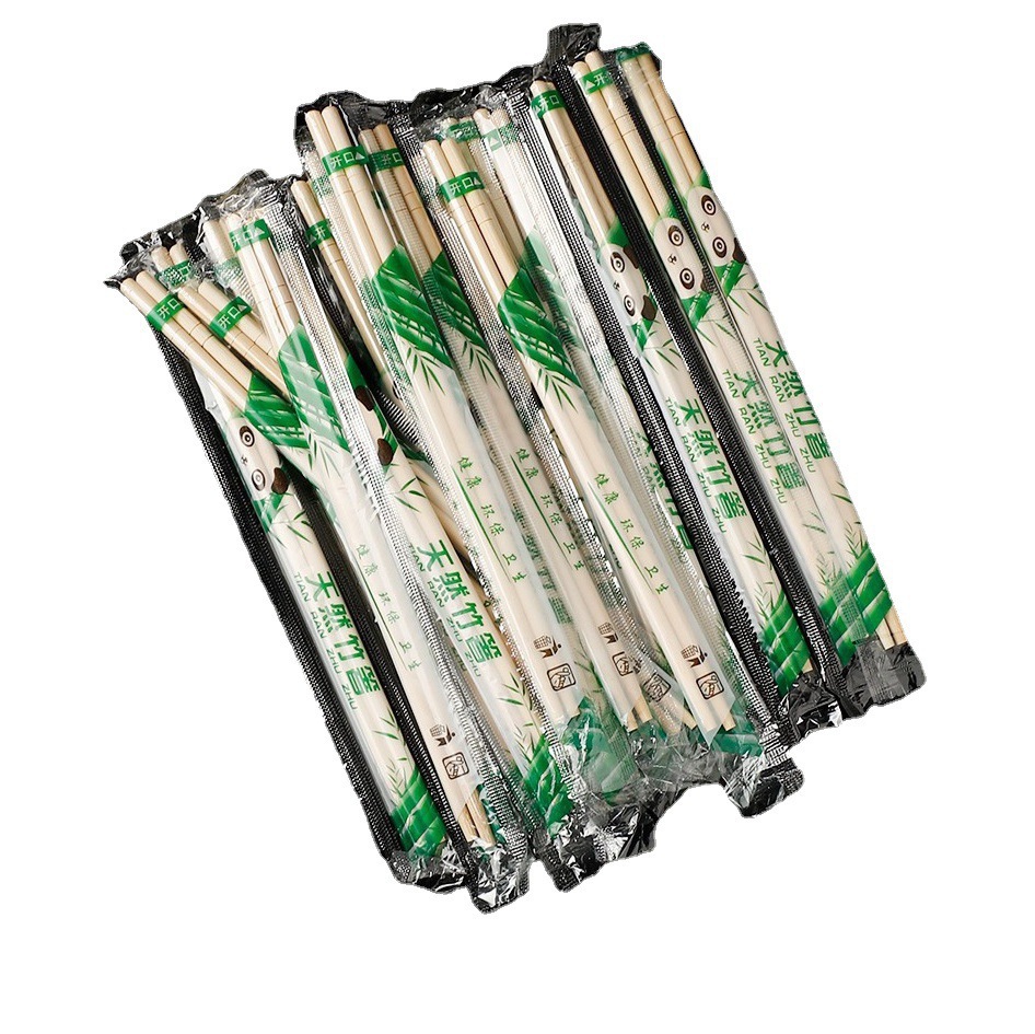 Factory chopsticks wholesale disposable chopsticks large quantities of restaurant commercial sanitary fast food bamboo chopsticks wholesale takeaway