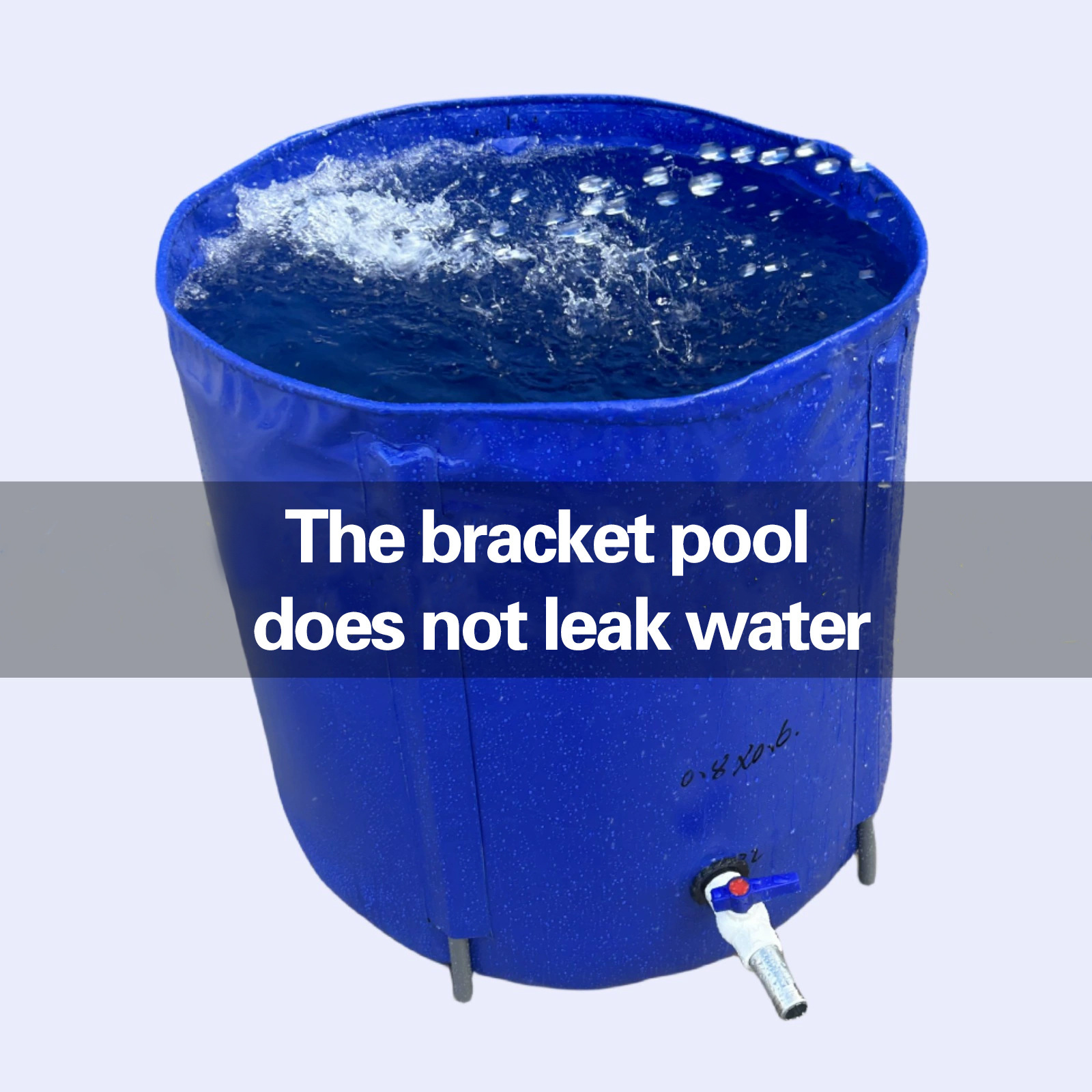 Canvas Foldableable Bucket Large Rainwater Collection Bag Portable Car Wash Water Reservoir Outdoor Water Storage Bucket