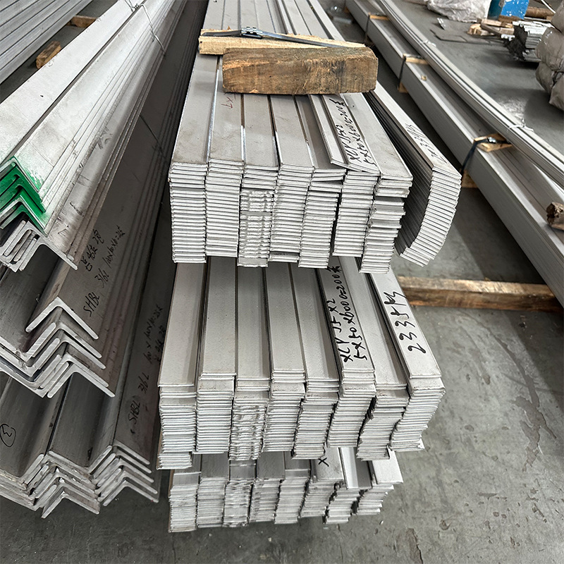 304 Stainless Steel Flat Steel Factory 201 Stainless Steel Cold Drawn Flat Steel Stainless Steel Flat Bar Building Decoration Can Be Cut to Zero