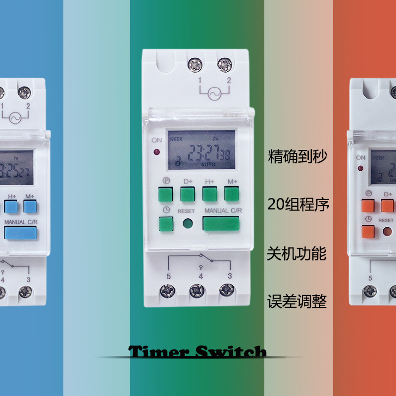 Digital Display timer intelligent electronic cycle time control switch THC30A English export 12V24V110V220V