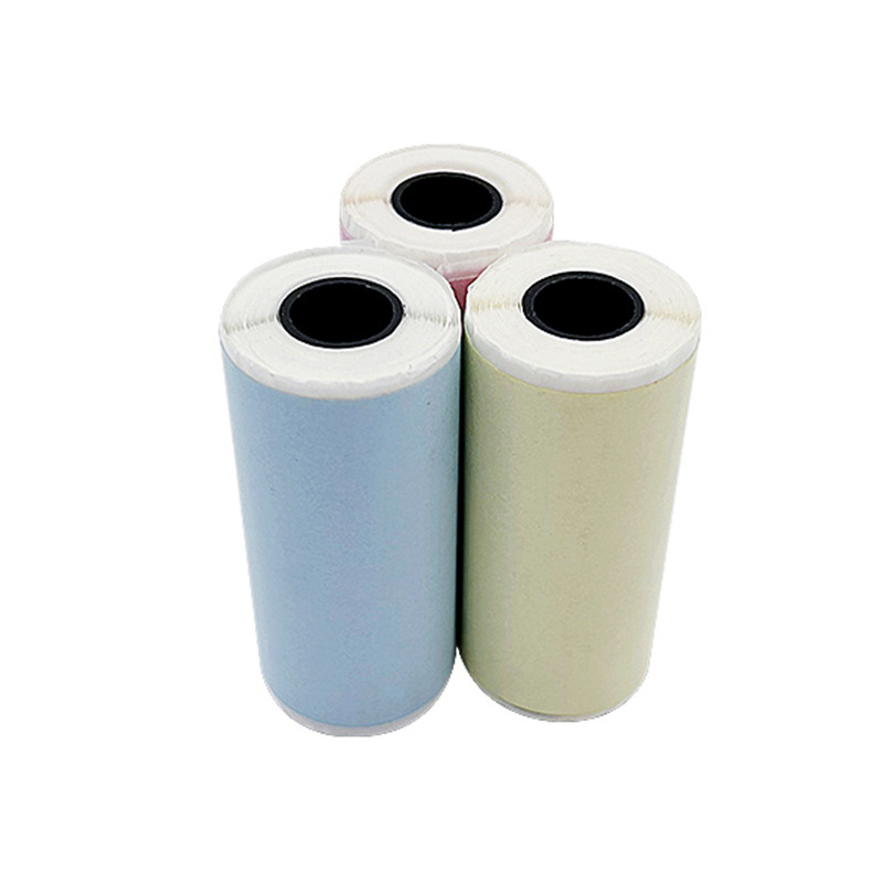 Meow Meow Machine Colorful Self-Adhesive Printing Paper 57×30 Suitable for Ailie Bear Gugu Machine Thermal Printing Paper 57×25
