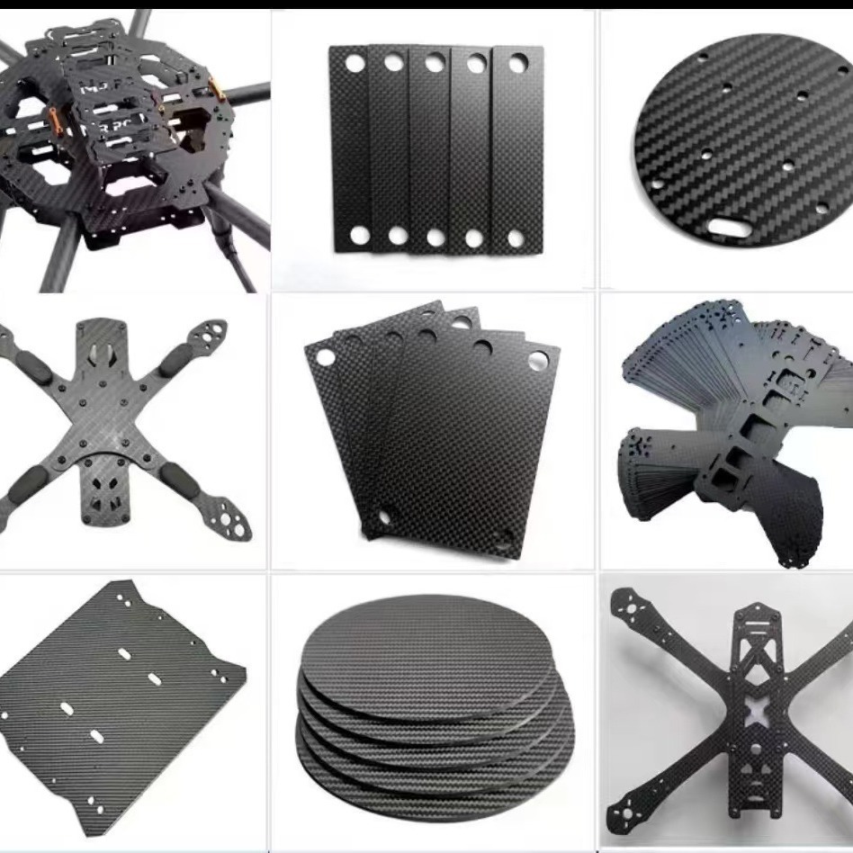 Mark4 V2 Processing Carbon Fiber Drone Frame Carbon Fiber Flying Machine Accessories Carbon Fiber Unmanned