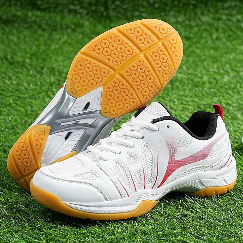New Badminton Shoes Men's Breathable Non-slip Adult Youth Students Indoor and Outdoor Sports Training Feather Table Tennis Shoes
