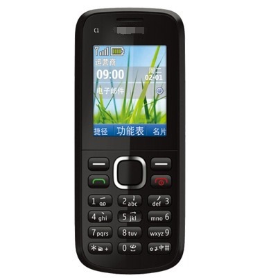 Кросс-бордерный мобильный телефон C1-02, неумный мобильный 2g кнопочный телефон для пожилых и студентов