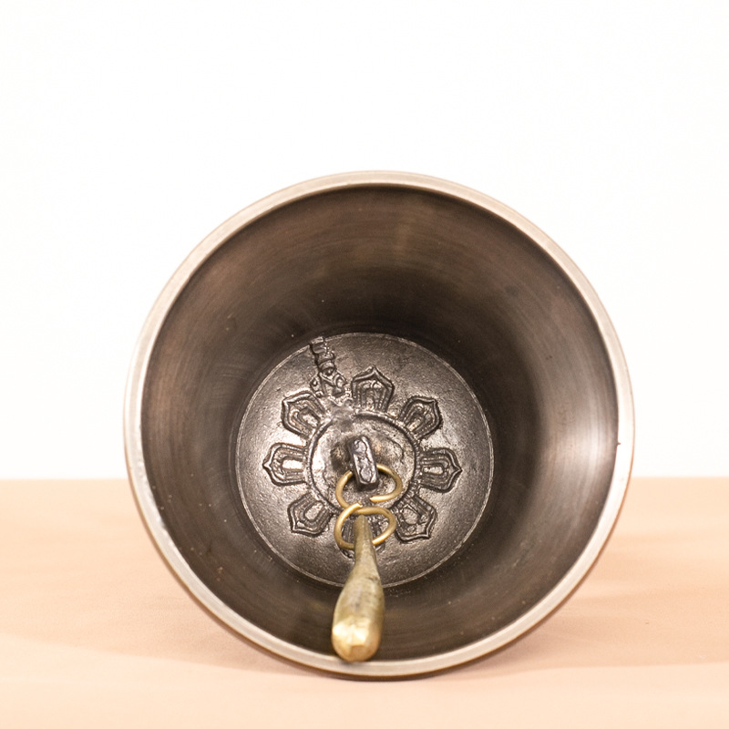 Wholesale Nepal Handmade King Kong Bell Pestle Set of Bronze Five-strand Large Rattle Yogi Copper Crafts