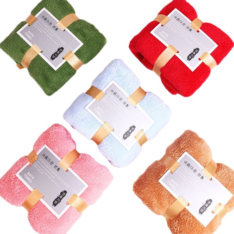 Coral Fleece Small Square Towel Gift Making Folding Souvenir Return Gift Company Store Celebration Creative Folding