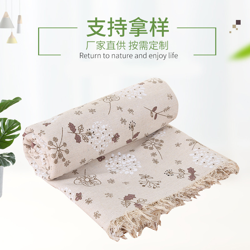 Поставки от производителя простая ткань для фона занавеска для домашних животных оптовая хлопково-льняная скатерть подушка дивана полиэстеровая хлопковая канва