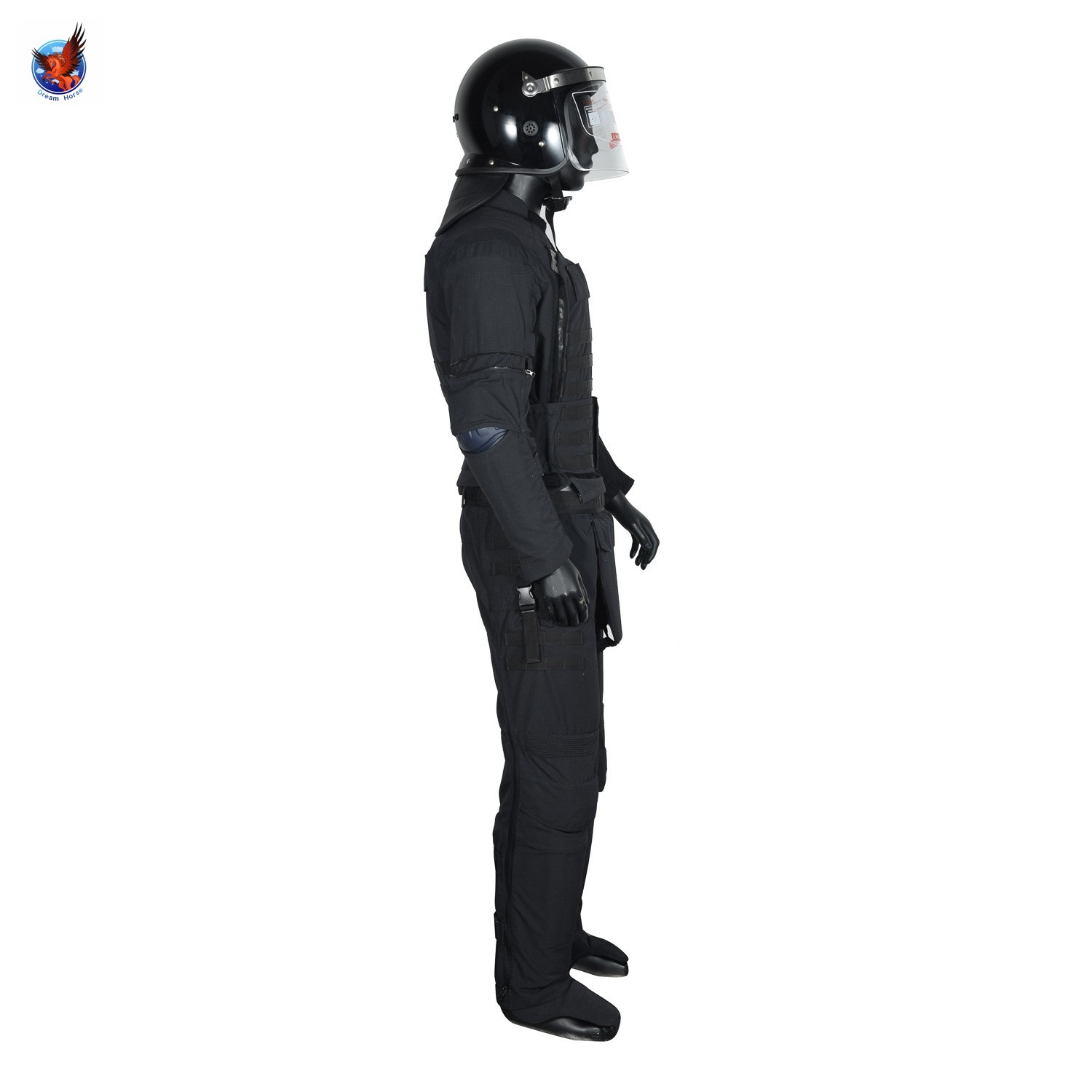 Mengma Produces Factory Direct Sales Black Anti-Impact Protective Clothing Riot Clothing Law Enforcement Duty Suit Anti-Cut