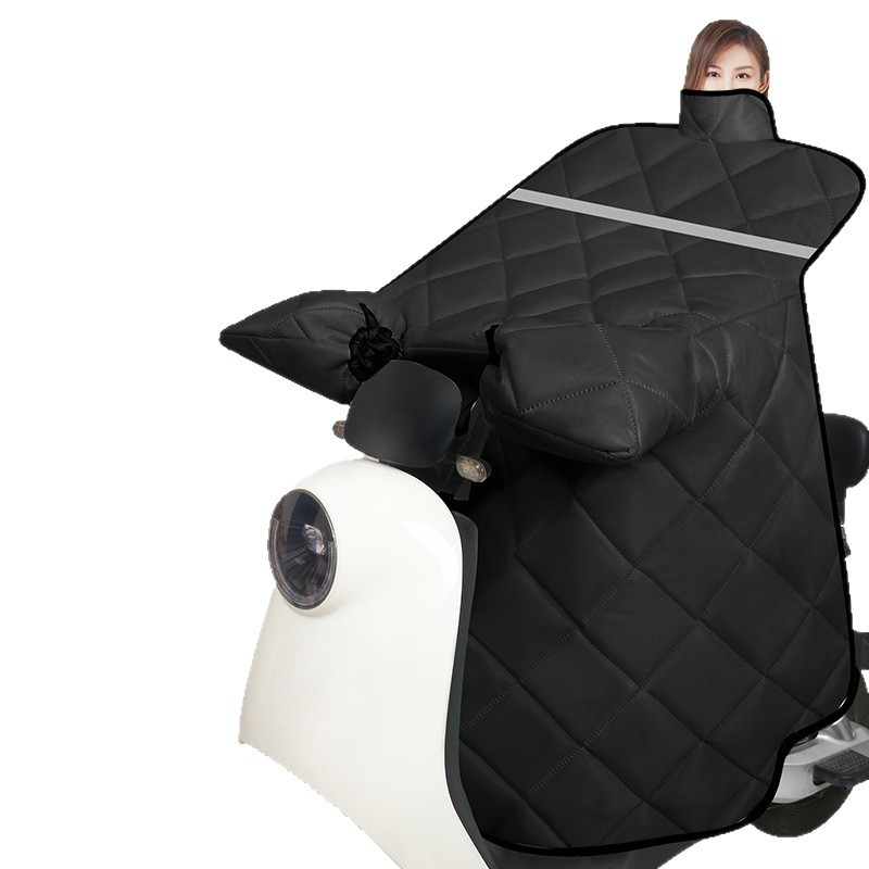 Factory wholesale wind shield electric car autumn and winter thick cold warm thick night reflective battery car wind shield