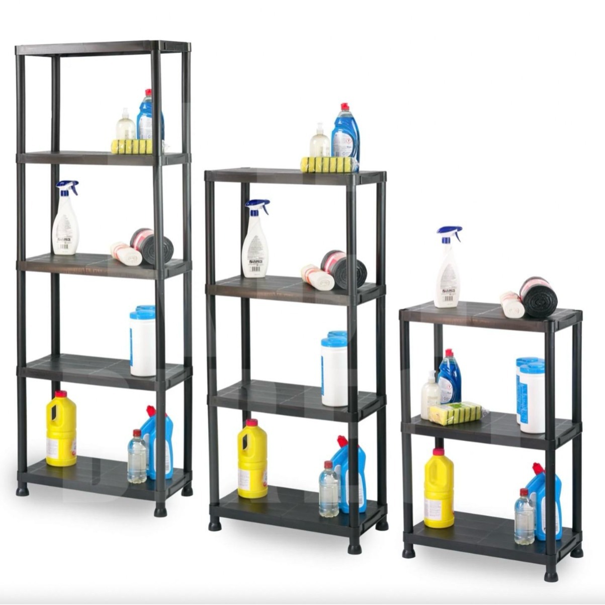 Cross-Border Load-Bearing Storage Racks, Thickened Supermarket Floor-Standing Display Racks, Shelves, Supermarket Storage Racks, Plastic Storage Racks