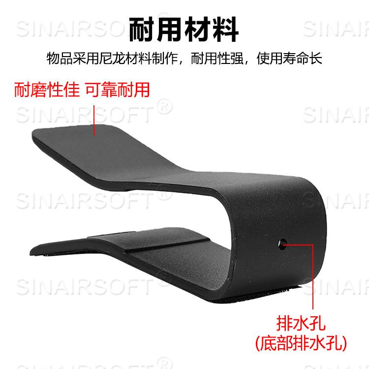 Cross-Border Amazon 9mm Magazine Bag Clip with Magic Hook Quick Release Lining Plug-In Quick Release Clip Multi-Function