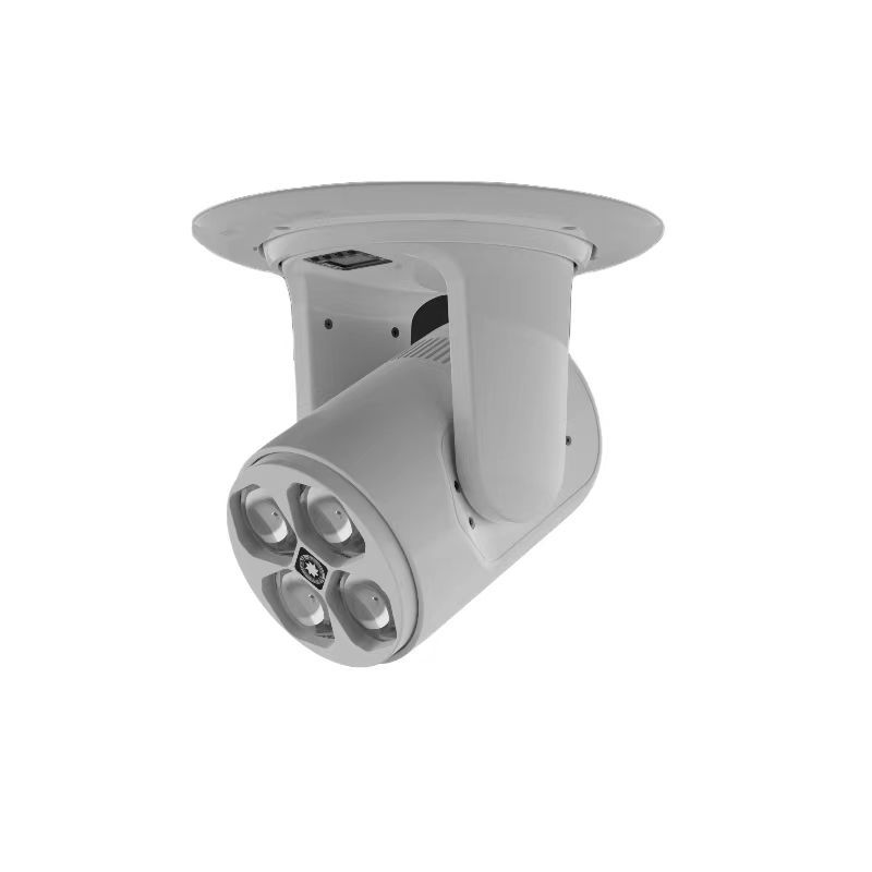 Customized Moving Head Light 4 Led Stage Ktv Room Bar Flash Light Dyeing Light Bee Eye Light Sound Controlled Flash Light