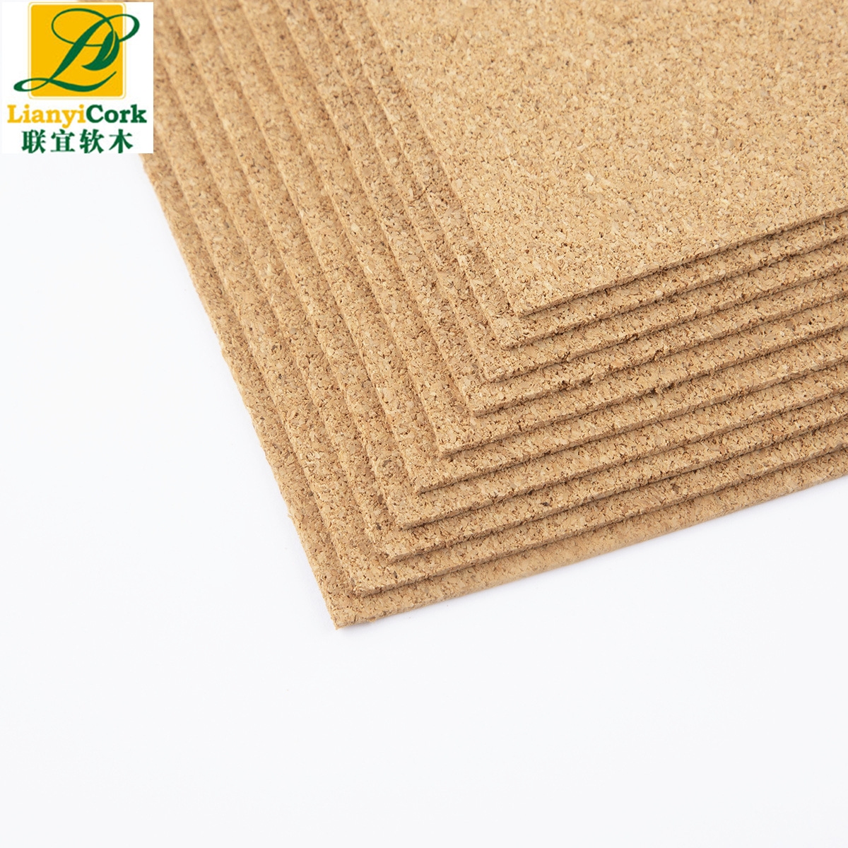 Processing cork board 1-12mm thick cork factory high quality cork paper coil with adhesive Cork