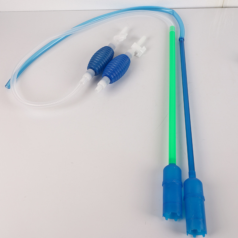 Fish tank water changer fish tank water absorber Sand washer fish tank siphon suction pipe aquarium hand suction water changer