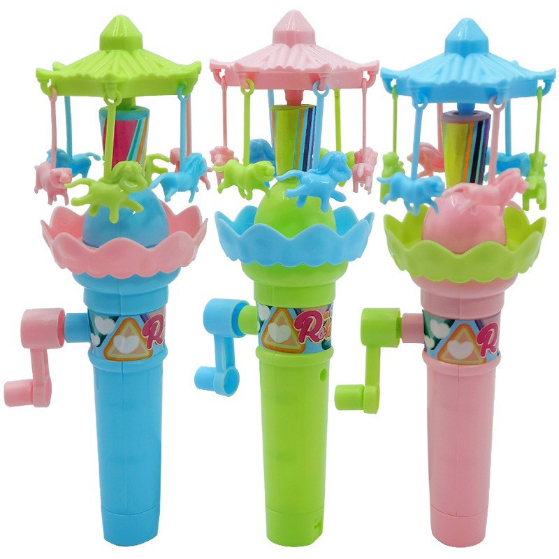 Children's Toys Luminous Hand Carousel Ferris Wheel Wheel Windmill Revolving Paradise Stall Night Market Small Gifts