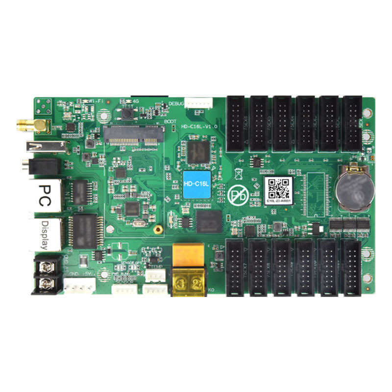 Gray Degree HD-C16L Indoor FULL CoLor DigitaL SCreen led DispLay ControL Card wifi Network Port U Disk ControLLer