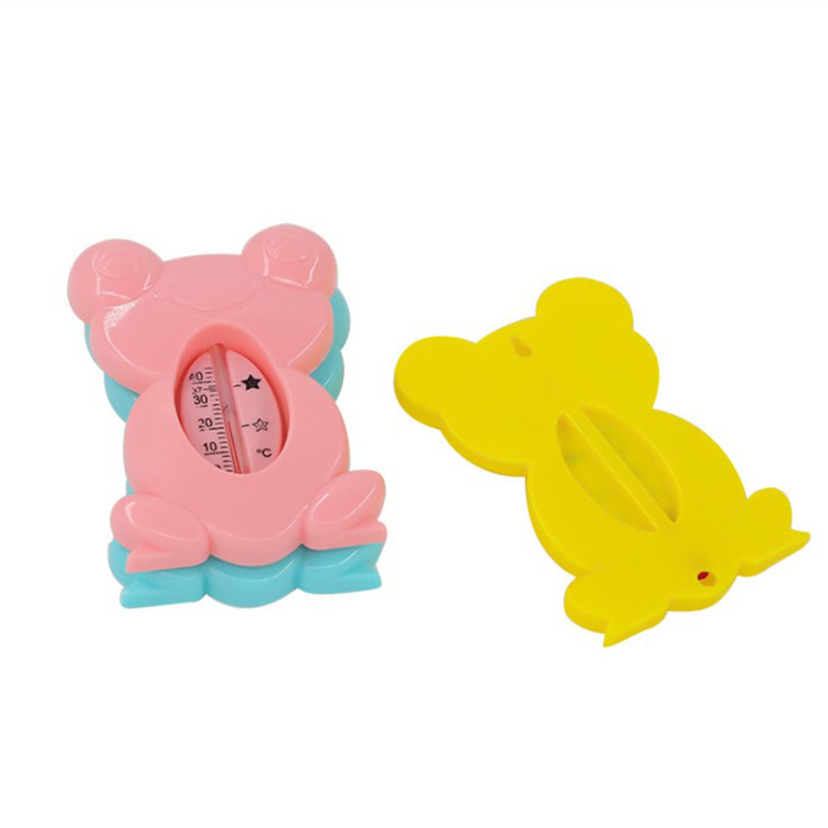 Factory baby bath bath water thermometer creative frog shape water thermometer newborn bath thermometer