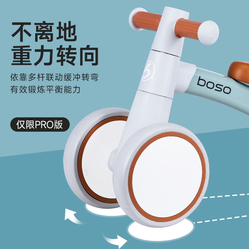boso Children's Sliding Balance Car 1-3 Years Old Children's Sliding Car Baby Toddler Twisted Car Toy Car