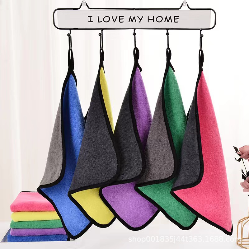 Coral Velvet Car Towel, Special Car Wash Towel, Car Absorbent Towel, Fishing Towel