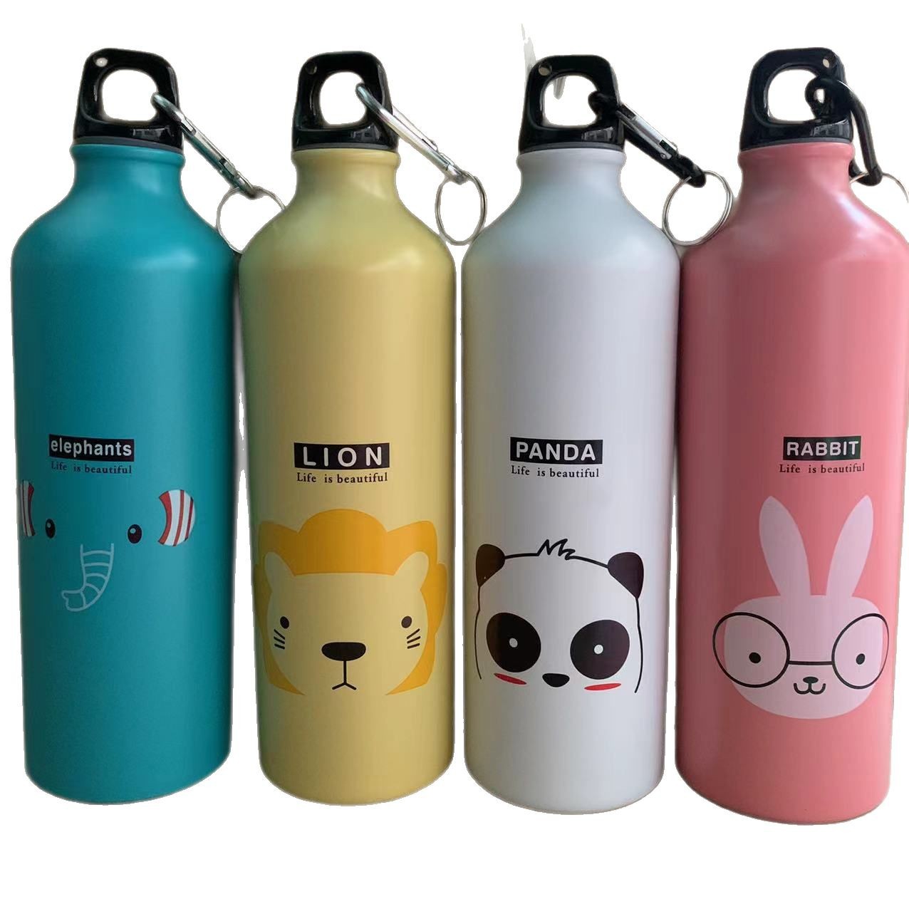 Low-Priced Outdoor Aluminum Sports Water Bottle, Mountaineering Bottle, Cycling Sports Fitness Water Bottle, Water Cup, 1 Piece for 5 Yuan