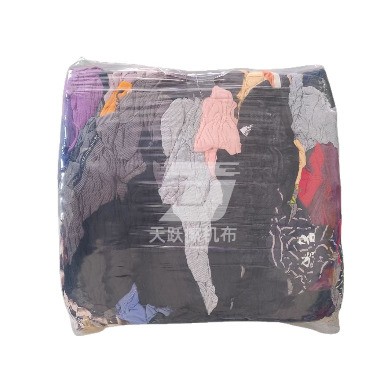 Factory Direct Sales Pure Cotton Colorful Old Clothes Wiping Machine Cloth Absorbs Water and Oil Absorbent Cotton Cloth Rag Ready-Made Wiping Machine Cloth