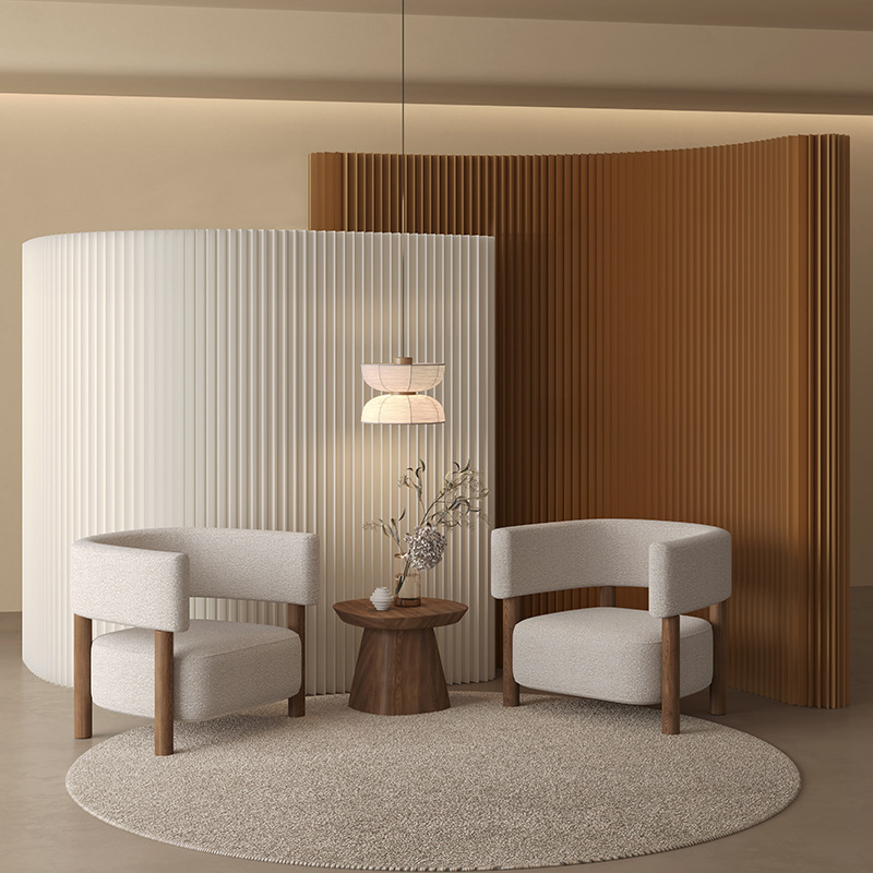 Прямые поставки, складная перегородка из органической бумаги, для оформления магазинов и выставок