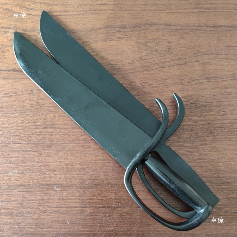 Master Cai Yinchuan's Plastic Eight-cut Knife Wing Chun Boxing Master's Plastic-steel Practical Training Knife Delivery Bag Not Blade