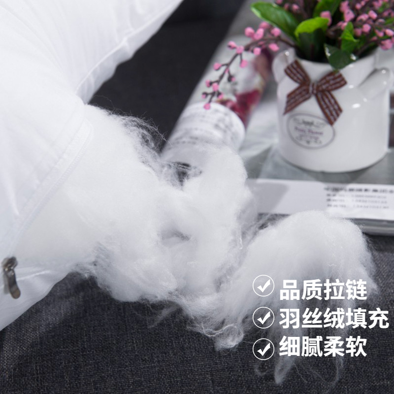 Feather Velvet Pillow Core Manufacturer Wholesale Brushed Cloth Cotton Cushion Waist Pillow Core 45 50 55 60
