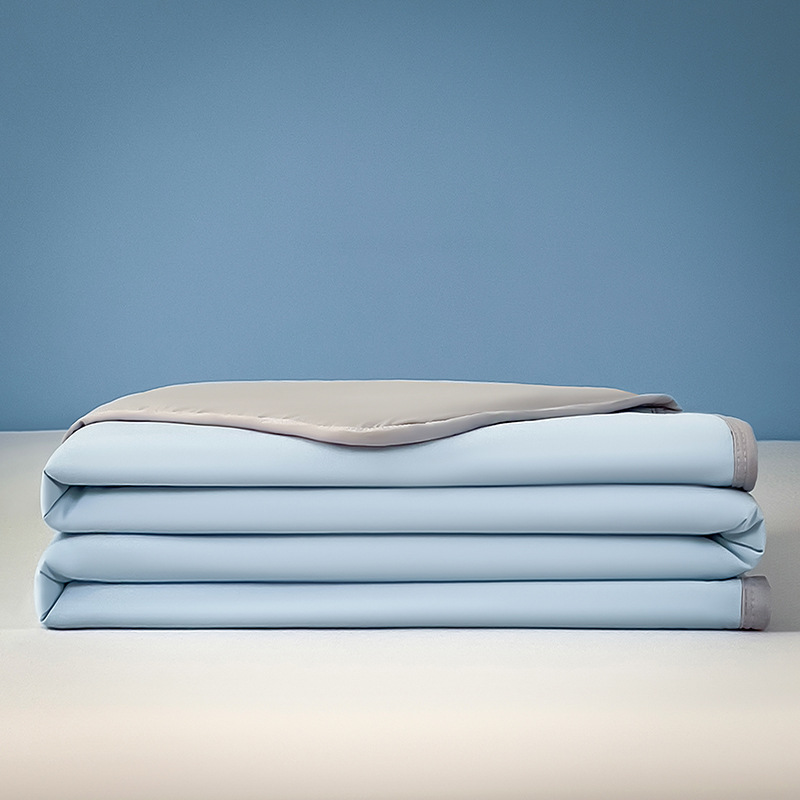 Class A Mother and Infant Grade Cool Silk Summer Quilt Ice Cream Mica Summer Quilt Machine Washable Air Conditioning Single Double Thin Quilt