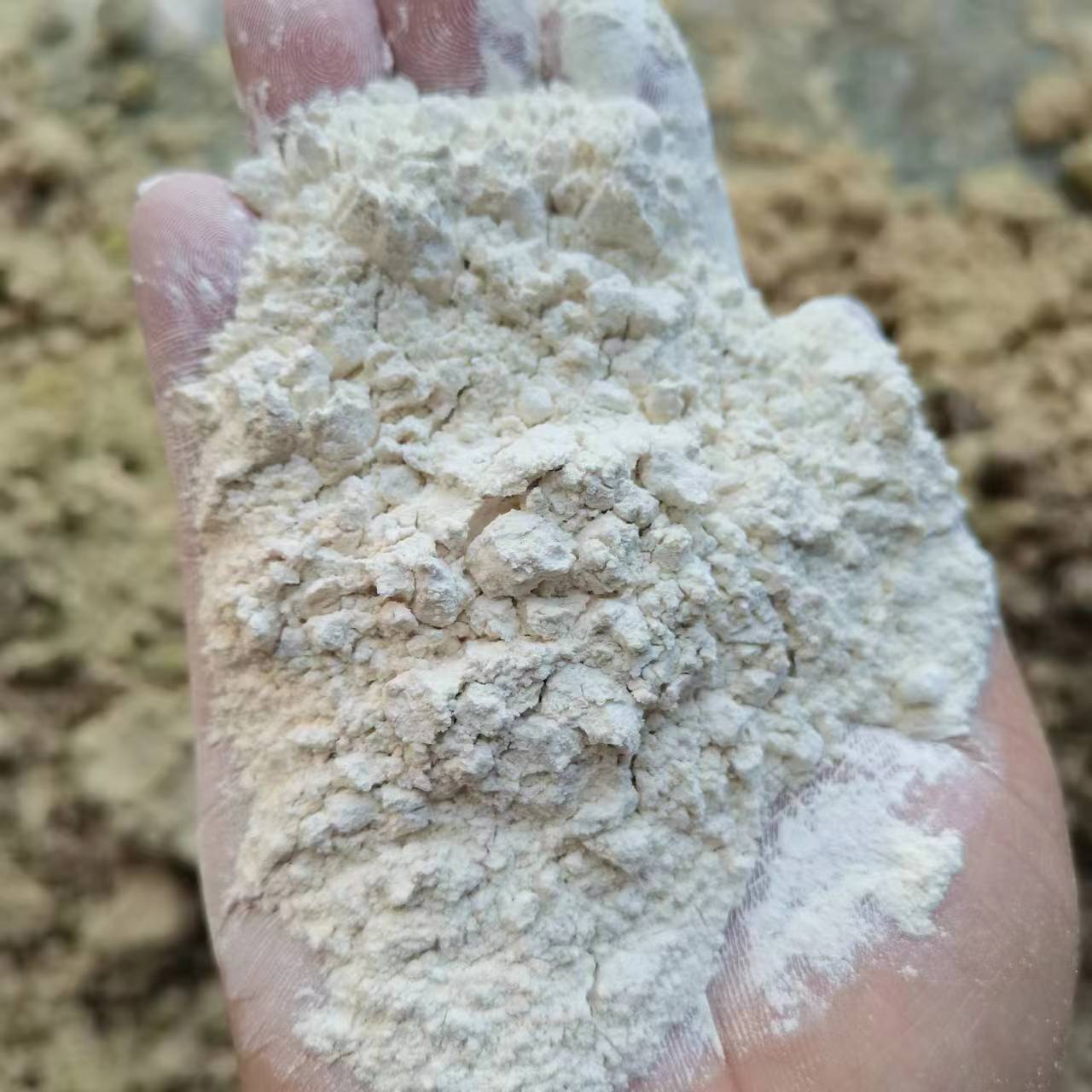 Potassium Feldspar Raw Ore, Potassium Feldspar Powder for Ceramic Glass Raw Materials, 100 Mesh Dry Grinding Feldspar Powder, Potassium Feldspar Particles