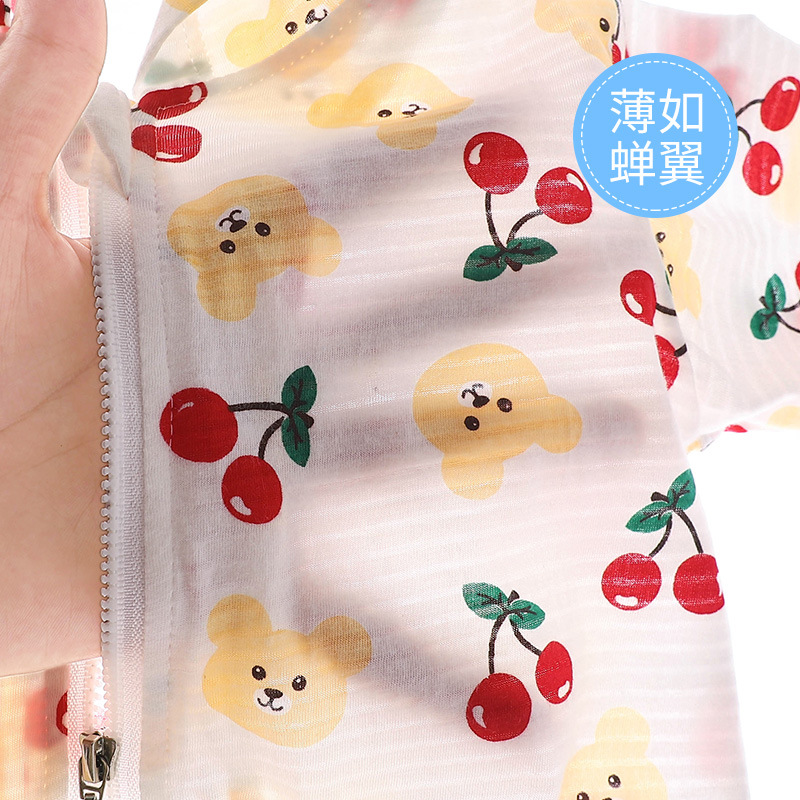 Baby Girl's Sun-protective Clothing Baby's Casual Coat Thin Breathable Sun-protective Clothing Girl's Summer Super-foreign-style Clothes