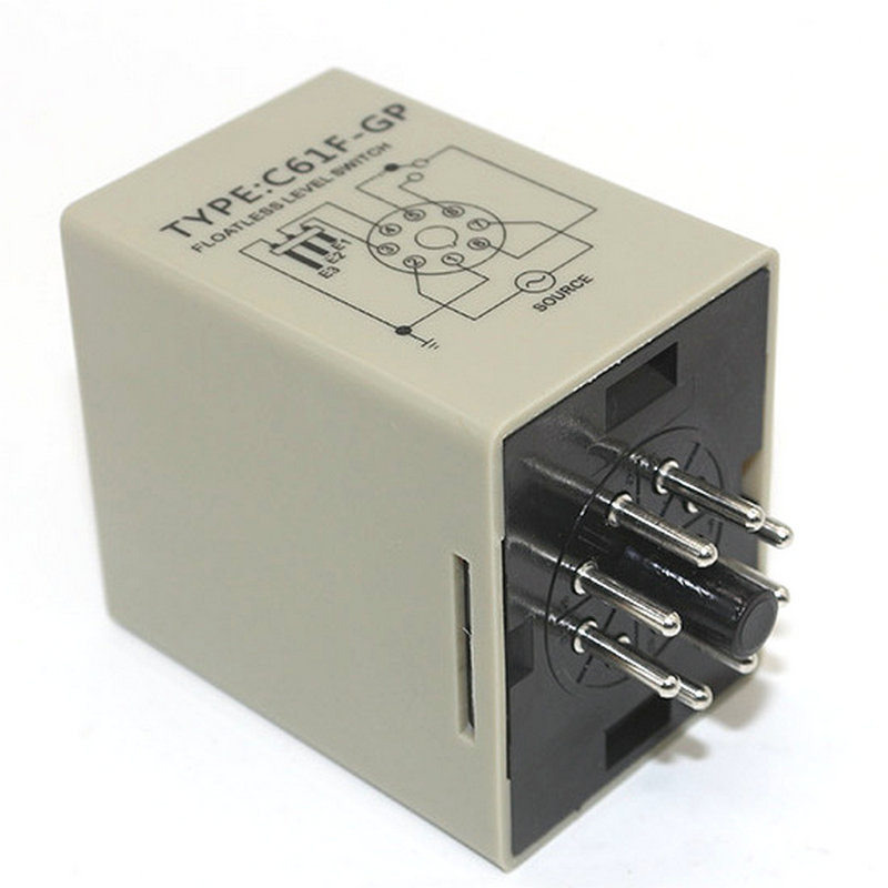 United Airlines electrical water level liquid level controller C61F-GP water level switch liquid level relay control water meter 220V