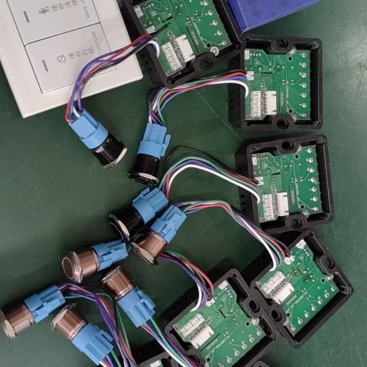 Hotel Door Plate Control Board Circuit Board Digital Board Digital Door Plate Motherboard Digital Board, Luminous Door Plate Board