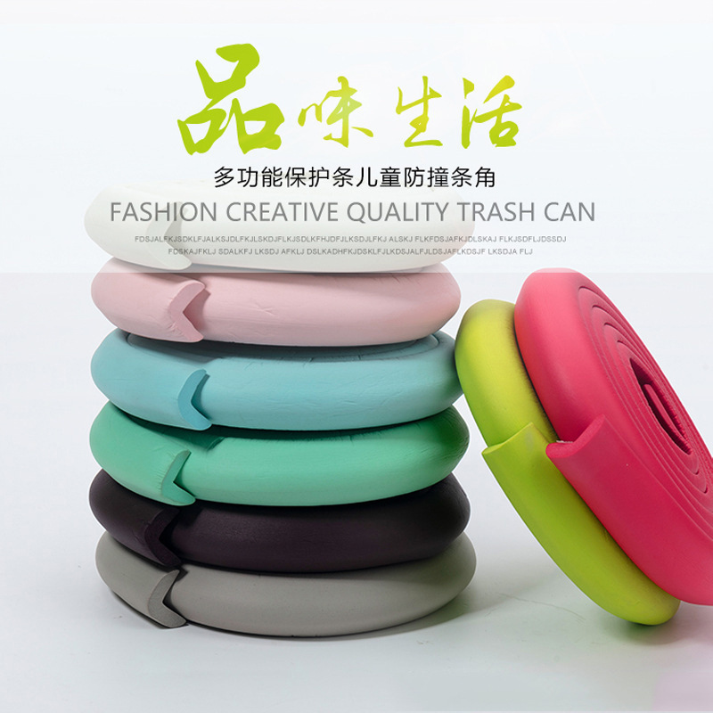 Прямые поставки от фабрики, защитная полоса для детей в детском саду, L-образная утолщенная защитная полоса, оптовая продажа