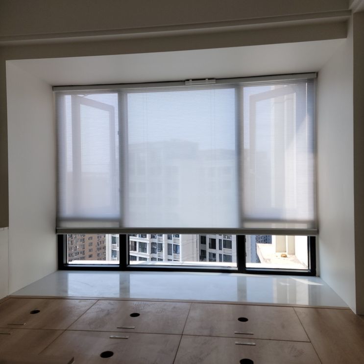 Factory Direct Sales Mijia Day and Night Curtain Honeycomb Curtain Electric Honeycomb Curtain Bedroom Living Room Study Insulated Sunshade Curtain