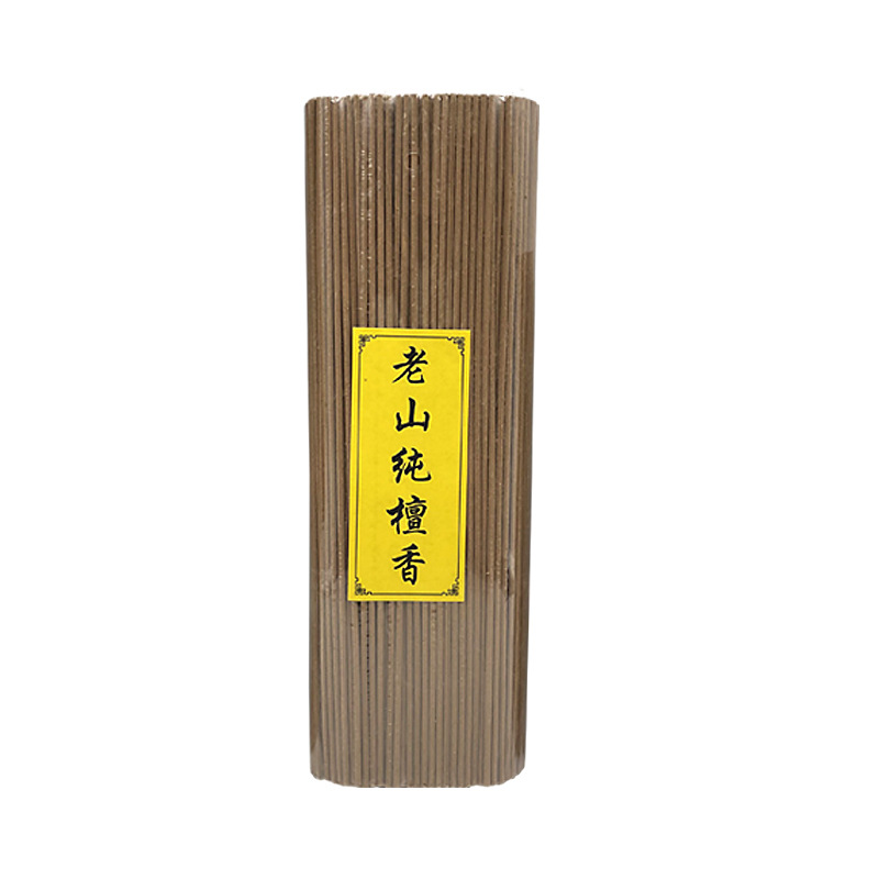 [Three Ceremony] Laoshan Sandalwood Buddha Incense Incense Household Worshiping Buddha Ceremony God Incense Guanyin Incense Factory Direct Sales