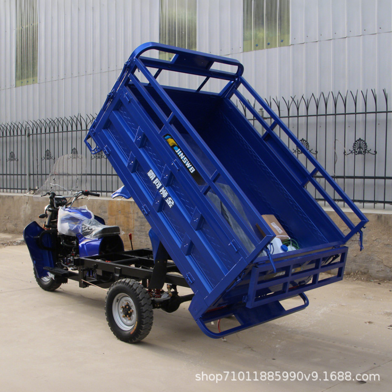 Gasoline Three-Wheeled Motorcycle Cargo Household Agricultural Fuel Tricycle Three-Wheeled Vehicle Brand New Vehicle Cross-Border Motorcycle