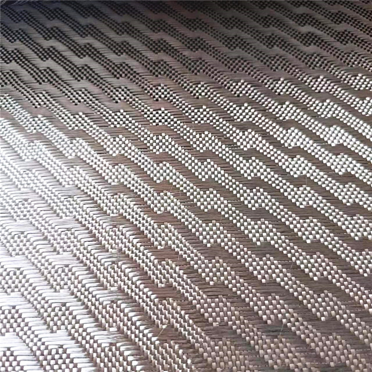 3k240g Aircraft Pattern Carbon Fiber Cloth Car Decoration Carbon Fiber Products Lightning Pattern V Pattern Large Twill Carbon Cloth