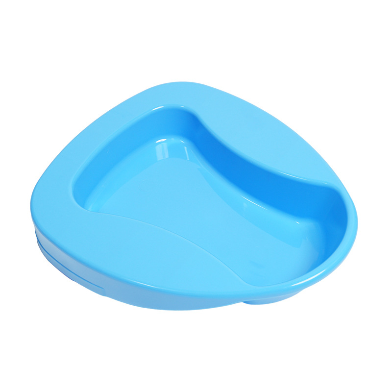 Plastic Large Bedpan Nursing Toilet Catcher Pregnant Woman Toilet Toilet Bedpan Elderly Toilet Patient Blue Urinal
